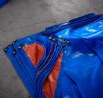 100% Virgin Materials Blue UV PE Tarpaulin For Outdoor Cover