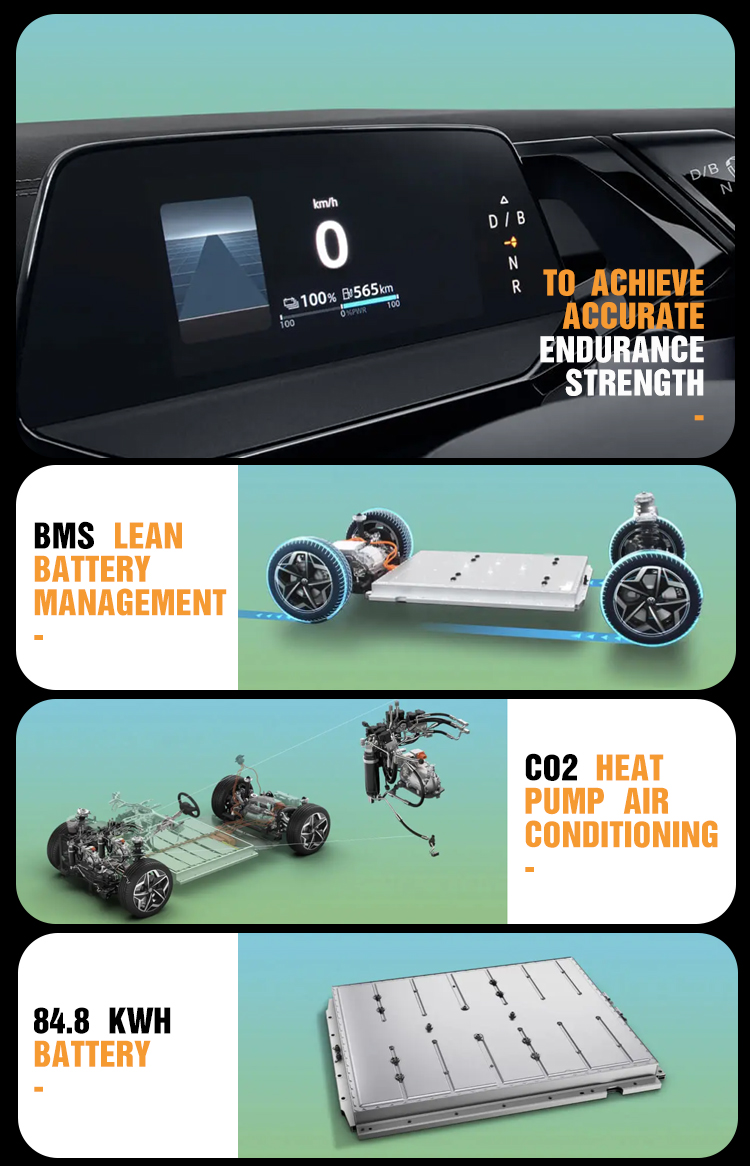2024 Top Selling Suv Electric Cars 600 Km Range New Car Volk-Swagen id6 VW 0km used car Electric Vehicles