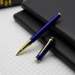 0.5mm Metal Roller Ball Pen Business Gift Advertising Neutral Pen With Cap