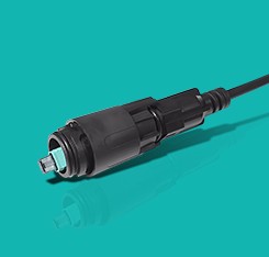 24 Core Fiber Cable Assembly , MPO To LC Breakout Cable For FTTH