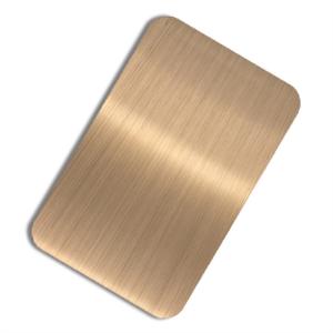 Quality 0.5mm-8mm 201 Brush Stainless Steel Metal Plates wholesale