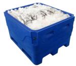 Oversized 600L Blue Insulated Fish Container
