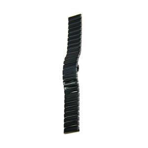 Quality Black 22mm Ceramic Watch Strap 20g Luxury 20mm Ceramic Watch Band wholesale