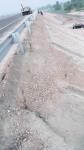 Hot Dip Galvanized Highway Guardrail Systems Crash Barrier Q345 Steel