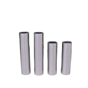 Quality High barrel stainless steel artificial flower pot metal planter wholesale