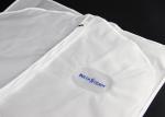 Folding White Peva Water Resistant Non Woven Garment Bag For Suit Cover