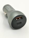Dual Quick charging 36W Usb Type C Cell Phone Car Charger