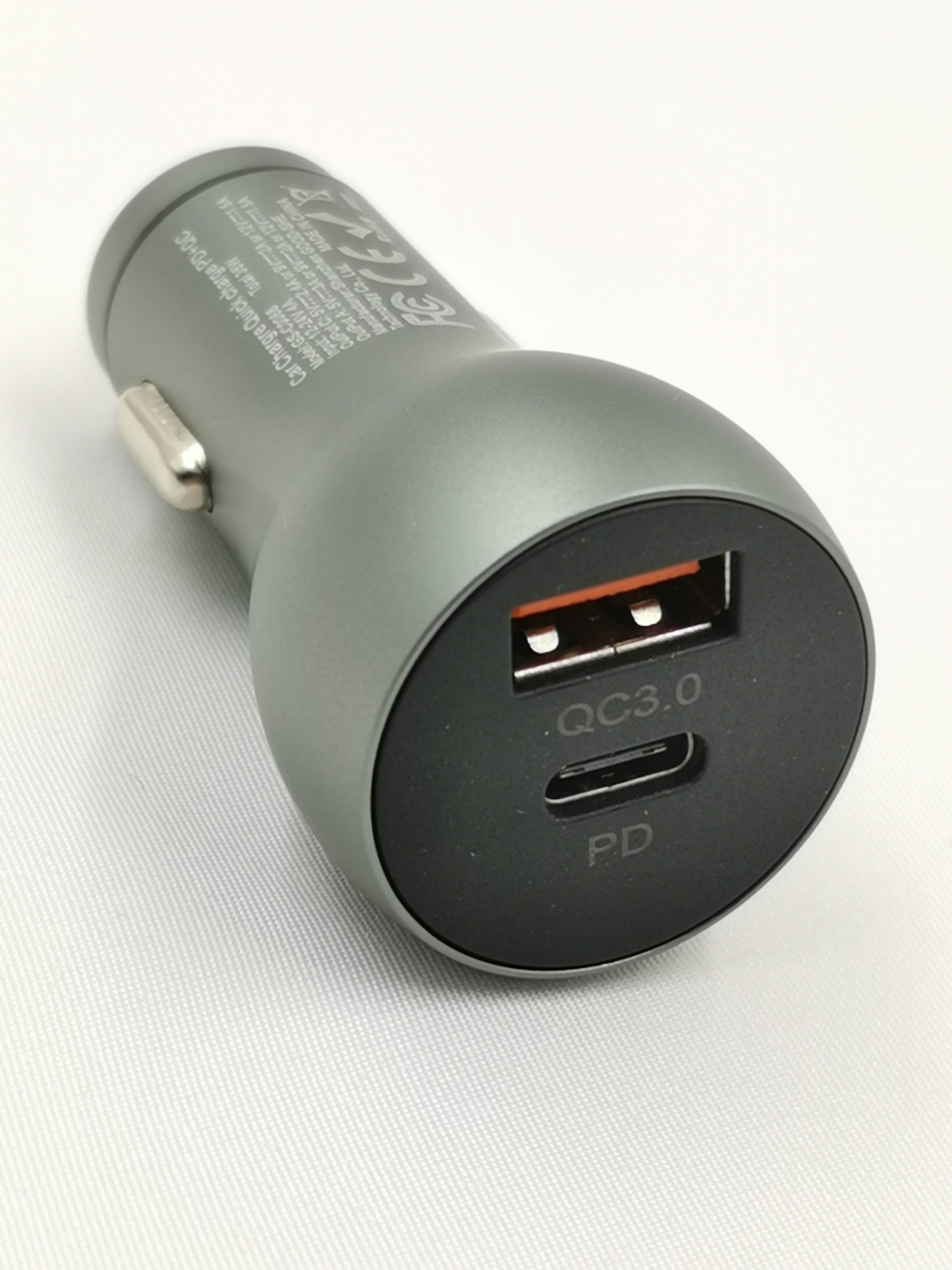 Dual Quick charging 36W Usb Type C Cell Phone Car Charger