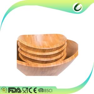 Quality Eco-friendly fruit salad bamboo salad bowl wholesale
