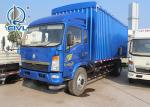 COLORFUL 120hp 4X2 Light Duty Commercial Trucks , Four Cylinder Transport Truck