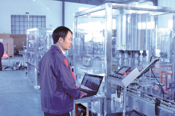 XHL-QCLW Vertical Ultrasonic Oral Liquid Bottle Washing Machine