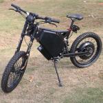 72V8000W 19 Inch Powerful Ebike With Front And Rear Bike Lights