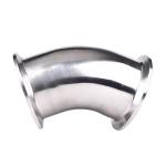 Sanitary 90 Degree 45 Degree 2" Tri Clamp Elbow Casting SS304 316L Food Grade TC