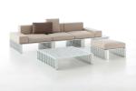 Modern Aluminum Outdoor Patio Furniture Garden Aluminum Sofa Set for Hotel
