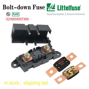 Quality Littelfuse 200A MEGA Fuse, High Current Bolt Mount Automotive 200 Amp MEGA/AMG Fuse for Cars, Trucks, Construction Vehicles, Buses, Caravan Cars, wholesale