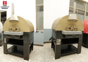 Quality Commercial Round / Square Top Lava Rock Gas Italy Pizza Oven For Outdoor wholesale