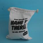 Durable Drawstring 34x45cm Cotton Storage Bag