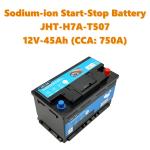 H7 Sodium Ion Grade A Battery 12V 45Ah Stop Start Car Battery CCA 750A