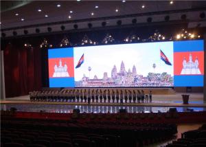 Quality 4mm Mesh LED Display Advertising , 4mm LED Video Panels Wide Viewable Angle wholesale