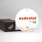 Round CAD CAM Dental Zirconia Block White High Translucency 37%