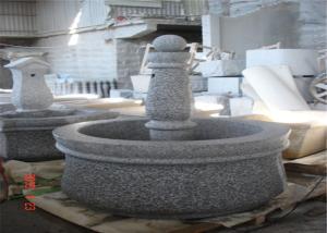 Quality Natural Veins Decorative Landscaping Stone For Park Outdoor Granite Fountain wholesale