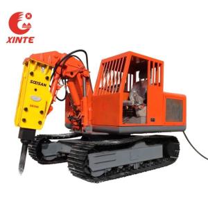 Quality Coal Mine Excavator Underground Mining Excavator With Breaking Hammer wholesale