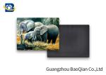 Custom Animal 3D Fridge Lenticular Magnet PET Material Thickness 0.6mm SGS