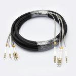 LC-LC Waterproof Fiber Optic Cable 20m Branch APC UPC
