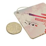 Printing Logo 65*65mm Hanging Paper Car Air Freshener
