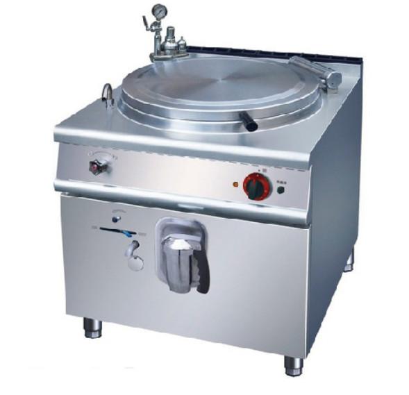 DK Marine Gas Indirect Jacketed Boiling Pan , Stainless Steel Marine Cooking