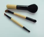 3pcs Cosmetic Brush Set , Mini Makeup Brushes For Travel