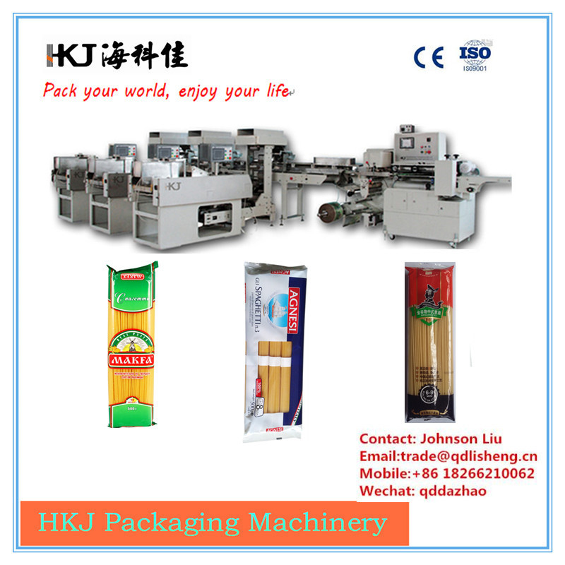 Stick Noodle / Spaghetti Packaging Machine 30～60/ Min Speed Multi Functional
