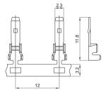 2.3 Mm Motorcycle Wiring Loom Connectors Crimping Automotive Connectors