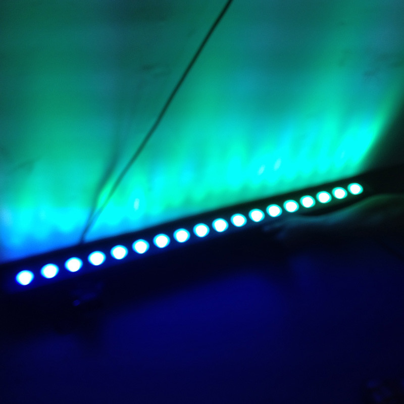 110-230V RGB 3in1 LED Landscape wireless dmx linear wall washer Light