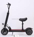 Hot sale 500w electric scooter powerful 10 inch tire scooters with seat adult