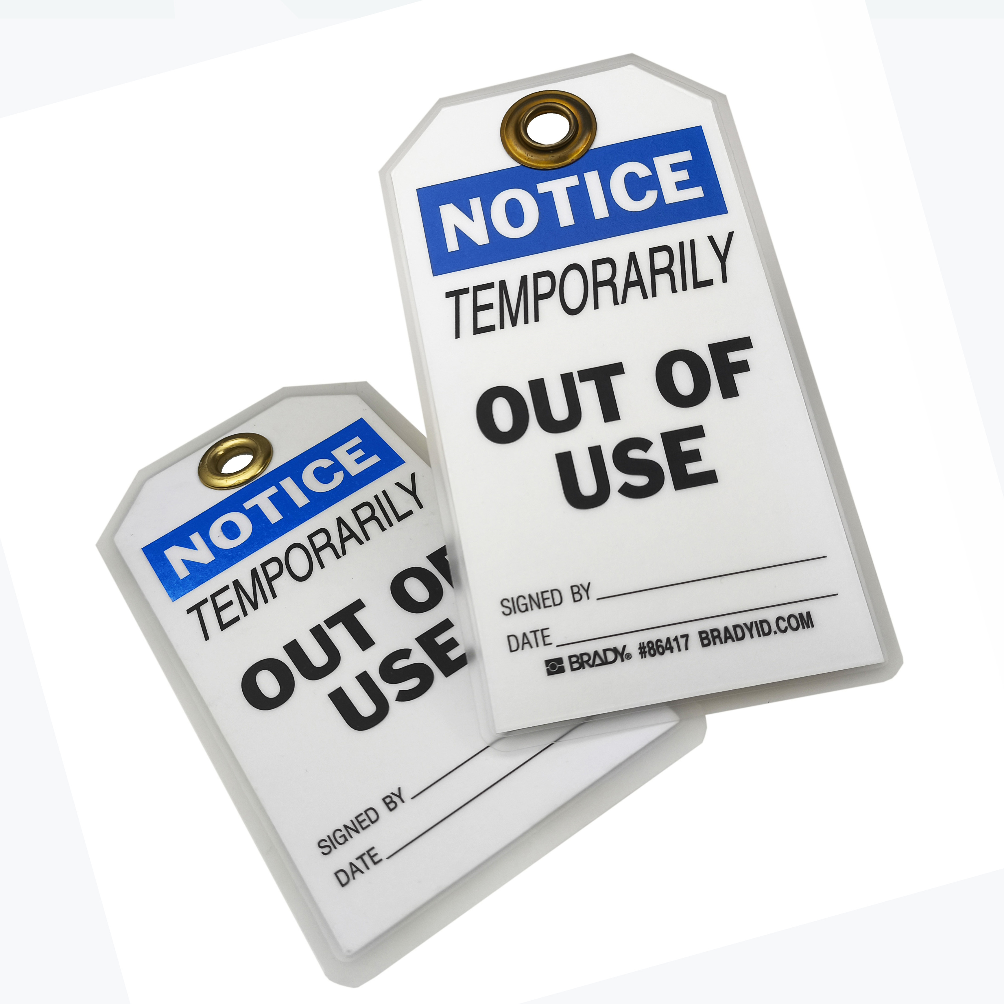 Custom Design Plastic Safety Tag For Industrial Safety And Effectiveness