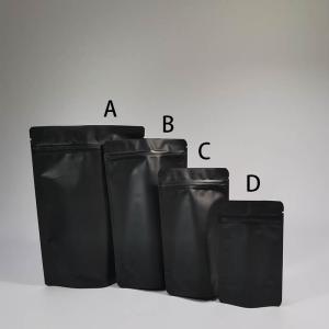 Quality Aluminium Foil 80mm 130 Micron Stand Up Packaging Pouches wholesale