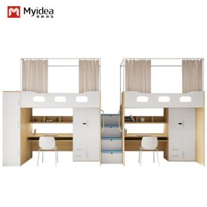 Quality Non-Slip Silent Storage Ladder And Thick Guardrail 4600*900*2120 Apartment Bed For Kids/Teens/Young Adults Made In Foshan Factory Myidea wholesale