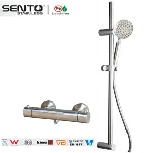 Quality SENTO wall mounted thermostatic modern bathroom faucet wholesale