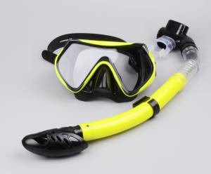 Quality Diving equipment silicone diving mask set of underwater ventilation pipeDiving mask + snorkel wholesale