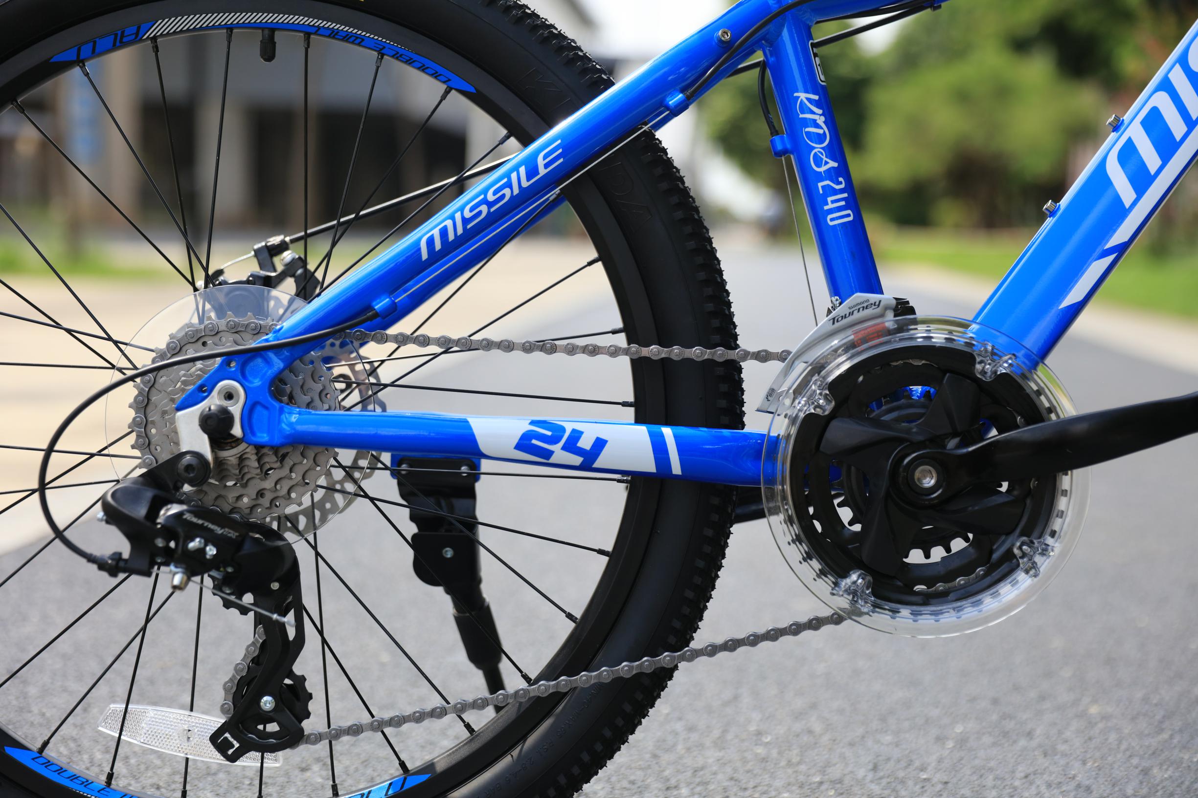 24 Inch 7 Speeds Aluminum Alloy Rim Suspension Children Cycle For Comfortable Ride