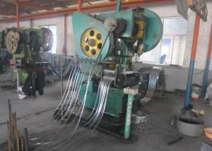 Quality Heavy Duty Type Razor Wire Mesh Machine 0.3 - 0.5mm Material Thickness wholesale