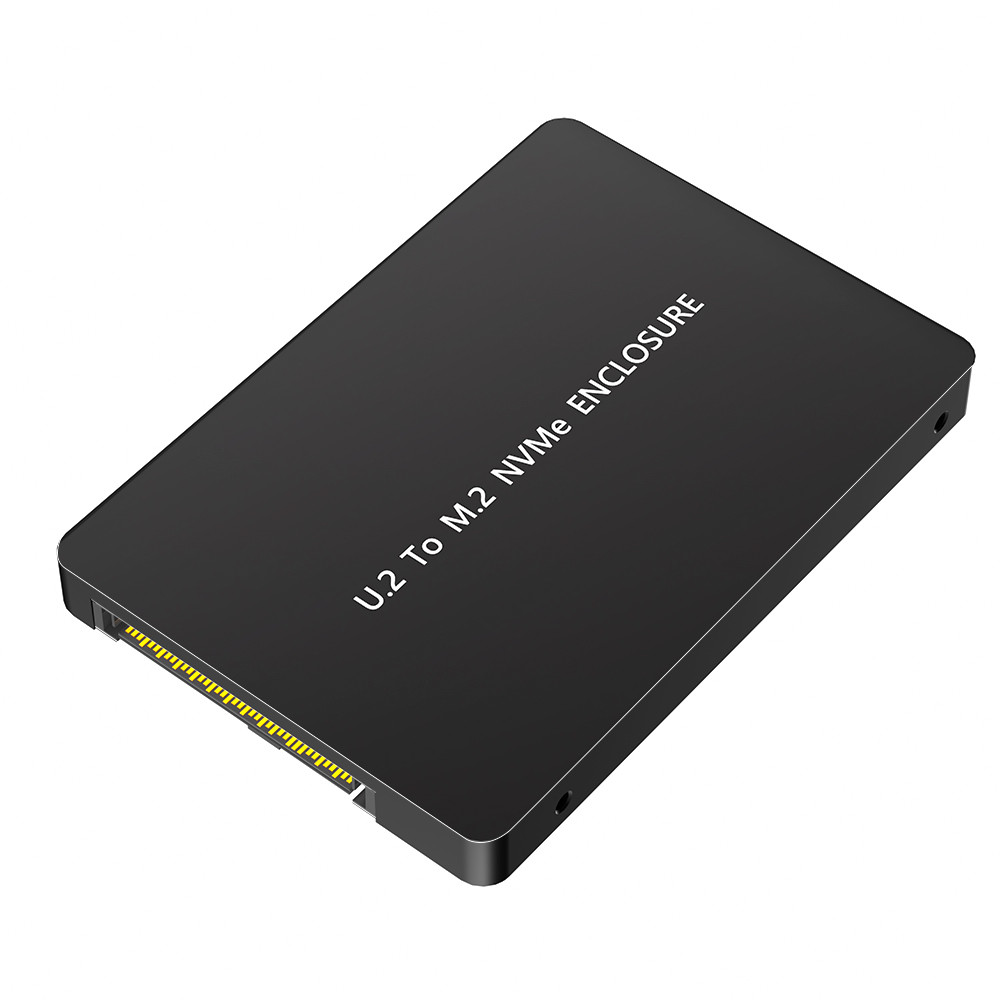 New Version M.2(NGFF) NVMe SSD to U.2 (SFF-8639) 2.5" SSD Adapter , Convert M.2 NVMe SSD to U.2 not for SATA, Black