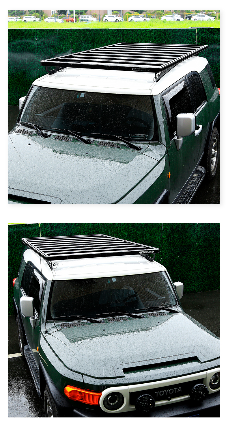 FJ Hard Top Roof Rack for Toyota FJ Cruiser Custom Design 200kg Loading Capacity