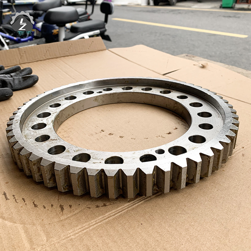 E320 Construction Machinery Parts Oil Seal Plate 6 Positioning Excavator Travel Device