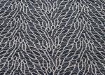 Black Charming Cotton Nylon Lace Fabric For Nightwear OEM ODM CY-LW0105
