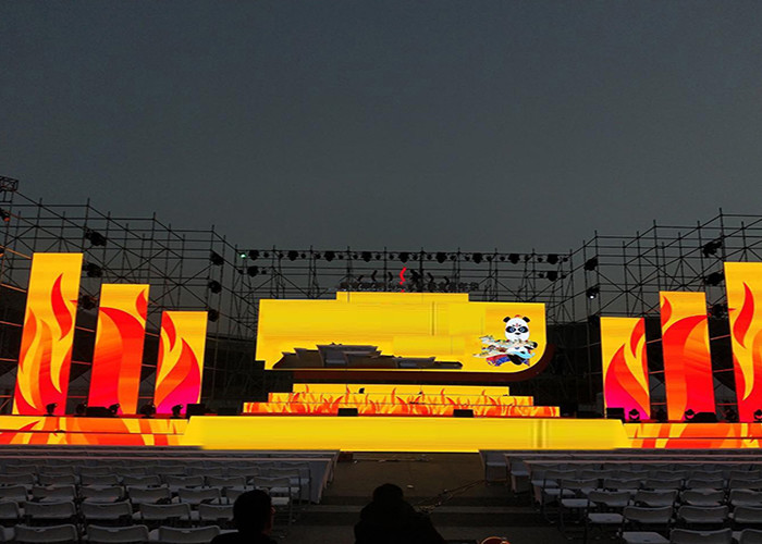 Anti Collision Rental LED Displays Screen SMD1921 4.81mm Pixel Pitch