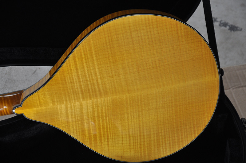 Factory custom Handmade custom advanced 8 strings mandolin electric guitar with ebony fretboard