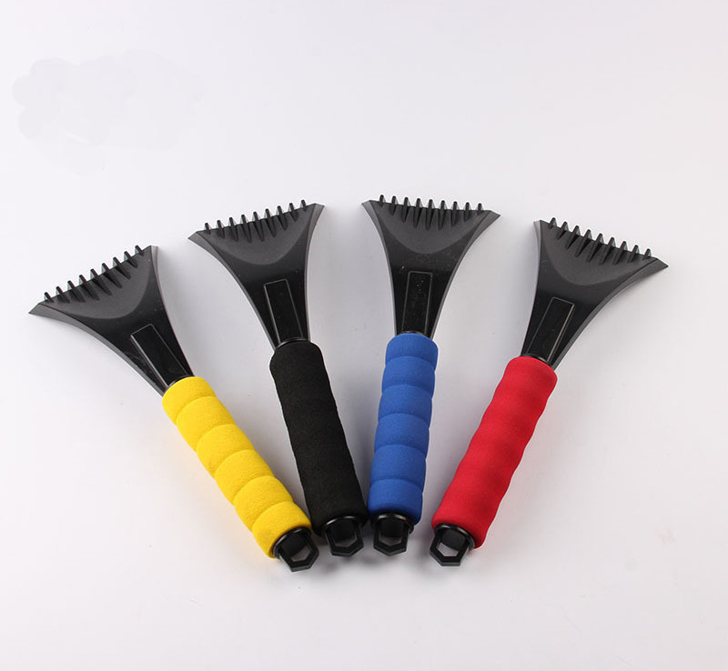 Car snow blade EVA+PP 28cm long winter blade four colors logo customized