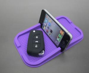 Quality Multi Function Purple Car Phone Stand Holder Anti Slip Silicone Phone Holder For Auto Accessories Gift wholesale